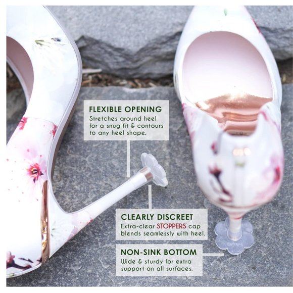 GoGoHeel STOPPERS Heel Protectors - Stops Sinking into Grass (Small) - Picture 6 of 13